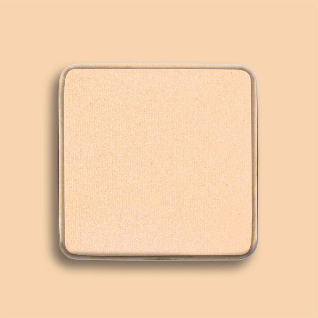 Champagne High Intensity Eyeshadow – A luxurious, shimmering champagne gold eyeshadow with a smooth, metallic finish. This high-pigment eyeshadow from Radical Cosmetics delivers a radiant glow with every swipe, perfect for adding a touch of elegance to any eye look. The light-reflecting particles in this creamy, buildable formula ensure long-lasting, vibrant color that can be worn as a stand-alone shade or layered for added intensity. Ideal for creating both soft, everyday eye makeup and bold, glamorous looks, this cruelty-free, vegan eyeshadow adheres to clean beauty standards. Champagne high intensity eyeshadow is the perfect choice for enhancing the inner corners of your eyes, highlighting the brow bone, or creating a stunning shimmer effect on the lids. A must-have for those who love a warm, radiant sparkle that complements all skin tones and eye colors.