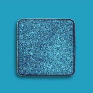 Sparkle High Intensity Eyeshadow – A dazzling blue-green glitter shimmer that adds a vibrant, multi-dimensional glow to your eye makeup. This highly pigmented eyeshadow offers a beautiful mix of sparkling blue and green glitter, creating a striking, shimmering effect perfect for creating bold, statement-making eye looks. Ideal for evening glam, special events, or adding a pop of color to any makeup style, Sparkle provides intense color payoff with a smooth, velvety texture. This high-performance eyeshadow from Radical Cosmetics is cruelty-free, vegan, and delivers long-lasting wear. Perfect for those who love unique, glittering eye shadows with clean beauty standards, this eyeshadow blends effortlessly and stays put for hours of eye-catching shine.