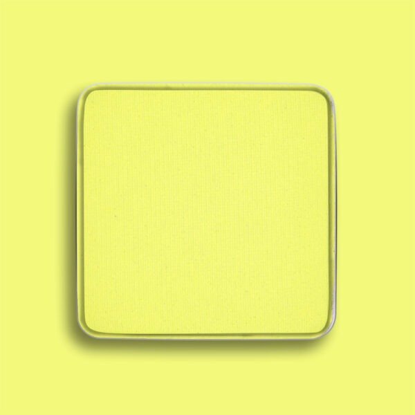 Mesmerizing High Intensity Eyeshadow – A bold lime green shade that delivers a striking pop of color with a smooth, metallic finish. This vibrant eyeshadow is perfect for those seeking a daring and unique look. With its high-pigment formula, Mesmerizing offers full coverage and intense color payoff, making it ideal for creating bold eye makeup looks. Whether you're going for a dramatic statement or adding a fun twist to your everyday makeup, this green eyeshadow offers a long-lasting, crease-resistant formula. The rich, luminous green shimmer enhances the eyes with a captivating glow, perfect for summer looks or festival makeup. Mesmerizing is cruelty-free, vegan, and made with non-toxic, clean ingredients, ensuring both a high-performance product and a conscious beauty choice. Add this intense lime green eyeshadow to your collection for a show-stopping, radiant look. Perfect for all skin tones, this clean beauty product from Radical Cosmetics is made in the USA and free from parabens and harmful chemicals.