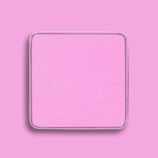 Flamingo High Intensity Pressed Eyeshadow by Radical Cosmetics – bold, vibrant pink with a hint of coral and a shimmering metallic finish. This highly pigmented, clean beauty eyeshadow delivers smooth, buildable coverage for creating striking, high-impact eye looks. Paraben-free, cruelty-free, and made in the USA, designed for long-lasting wear with a crease-resistant formula and intense color payoff.