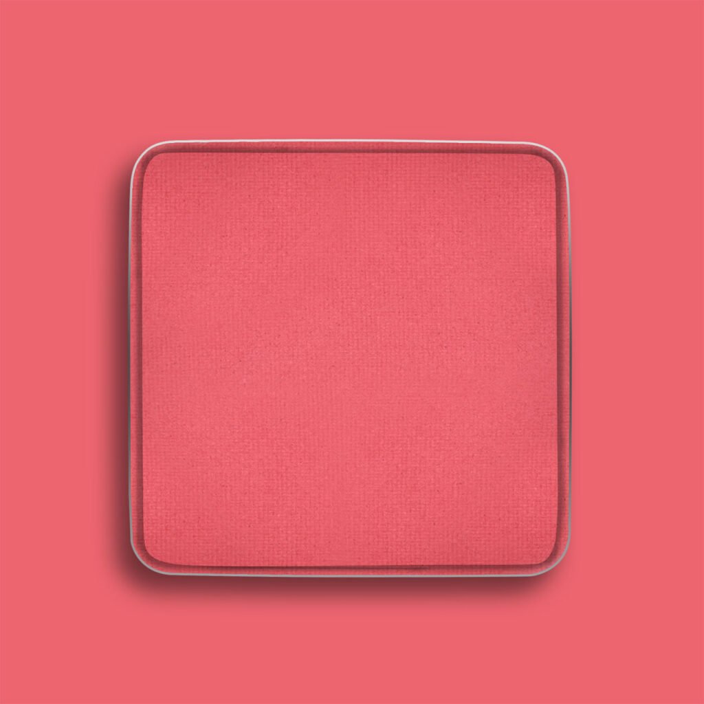 Cherry High Intensity Pressed Eyeshadow by Radical Cosmetics – deep, vibrant red with subtle berry undertones and a shimmering metallic finish. This highly pigmented, clean beauty eyeshadow provides bold, buildable color with long-lasting wear, perfect for creating dramatic or bold eye looks. Cruelty-free, paraben-free, and made in the USA, ideal for intense color payoff and a crease-resistant formula.