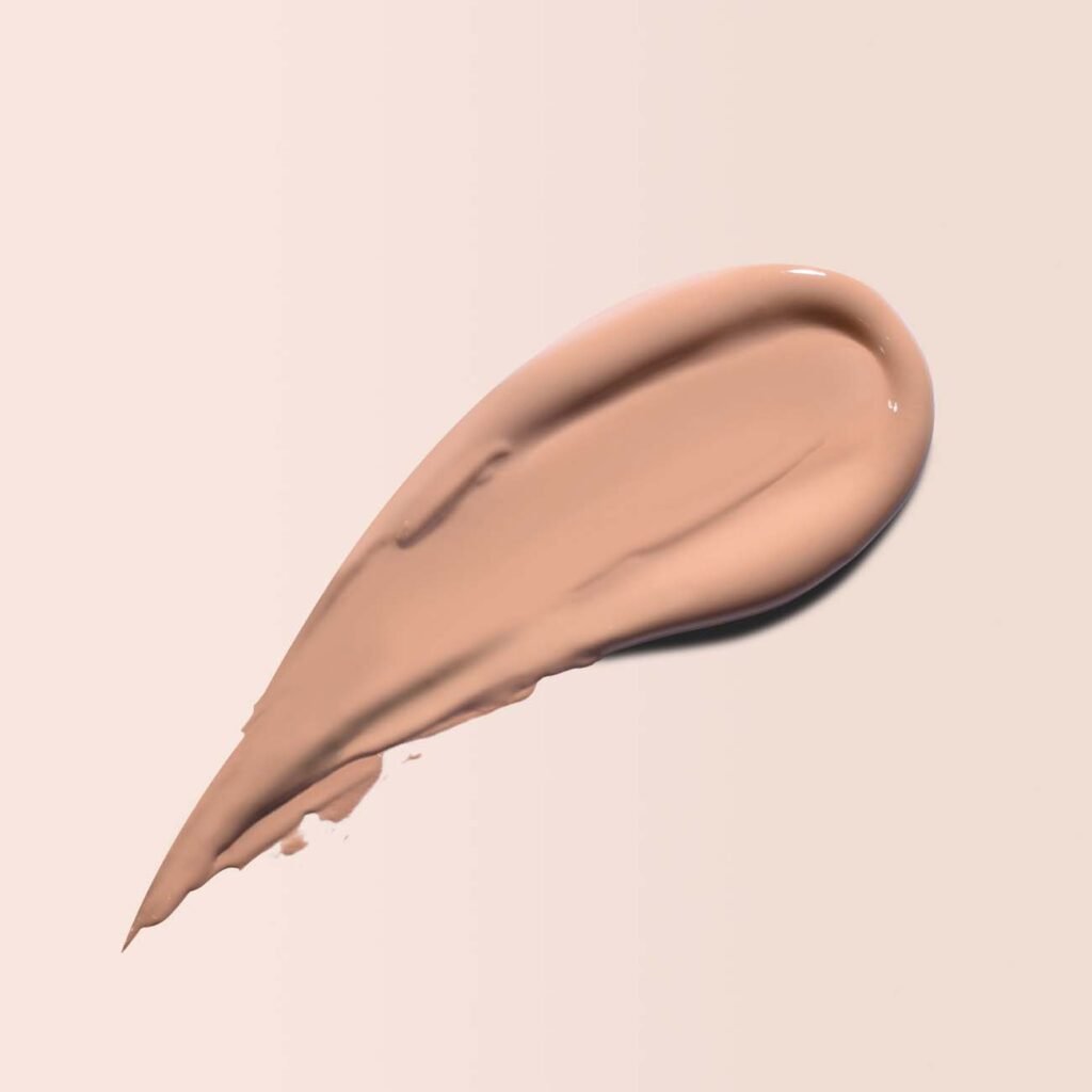 Champagne Liquid Foundation by Radical Cosmetics – neutral finish for light skin tones, hydrating and long-lasting clean beauty formula, made in the USA.