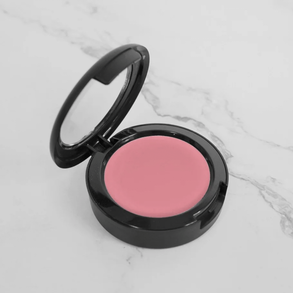 Ballerina Lip to Cheek – light cool-toned pink multi-use cream for lips and cheeks, clean beauty formula by Radical Cosmetics, made in the USA.