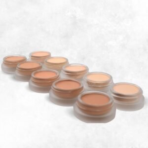 Radical Cosmetics Light Concealer Kit – ten clean beauty concealer shades for fair to light skin tones. Buildable coverage, cruelty-free, paraben-free, and made in the USA.