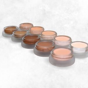 Radical Cosmetics Medium Concealer Kit – ten clean beauty concealer shades for medium skin tones. Smooth, buildable coverage, cruelty-free, paraben-free, and made in the USA.