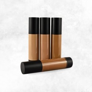 Radical Cosmetics Medium Tinted Moisturizer Kit – four clean beauty shades for medium skin tones. Lightweight, hydrating formula that is paraben-free, cruelty-free, and made in the USA.